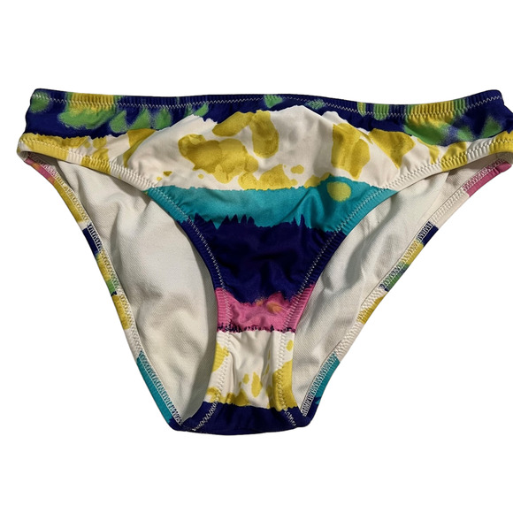 Abs Ocean Starfish Womens Two Piece Tankini Size 8 Top Size 10 Bottoms Tie-Dye - Picture 4 of 6